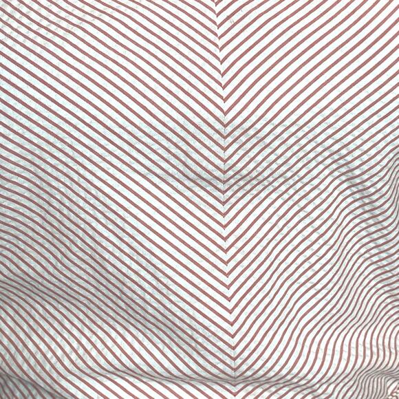 J.Crew Pink Seersucker Dress 14 Old Money Nautical Resort Preppy plus size - Picture 8 of 11